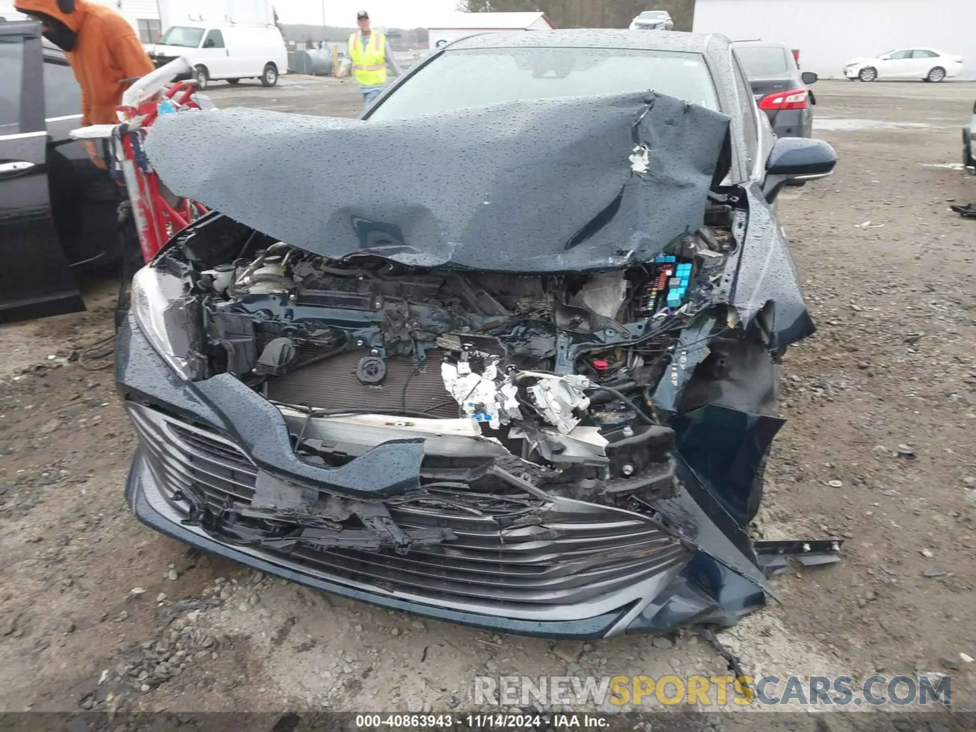 6 fotografías del automóvil dañado 4T1F31AK4LU530956 TOYOTA CAMRY 2020