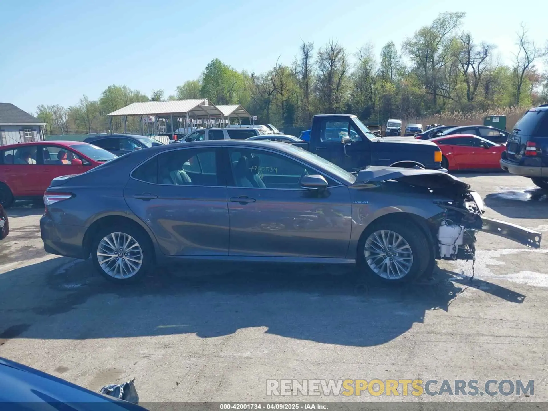 13 fotografías del automóvil dañado 4T1F31AK5LU014735 TOYOTA CAMRY 2020