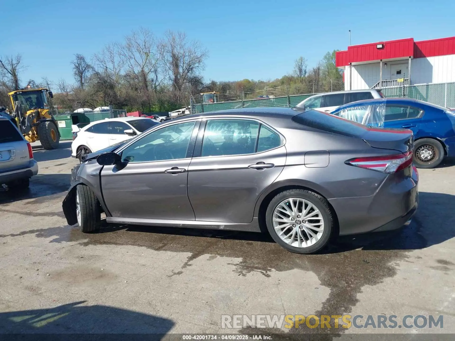 14 fotografías del automóvil dañado 4T1F31AK5LU014735 TOYOTA CAMRY 2020