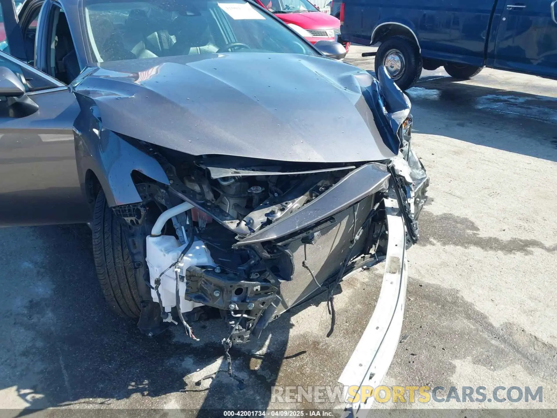 17 fotografías del automóvil dañado 4T1F31AK5LU014735 TOYOTA CAMRY 2020