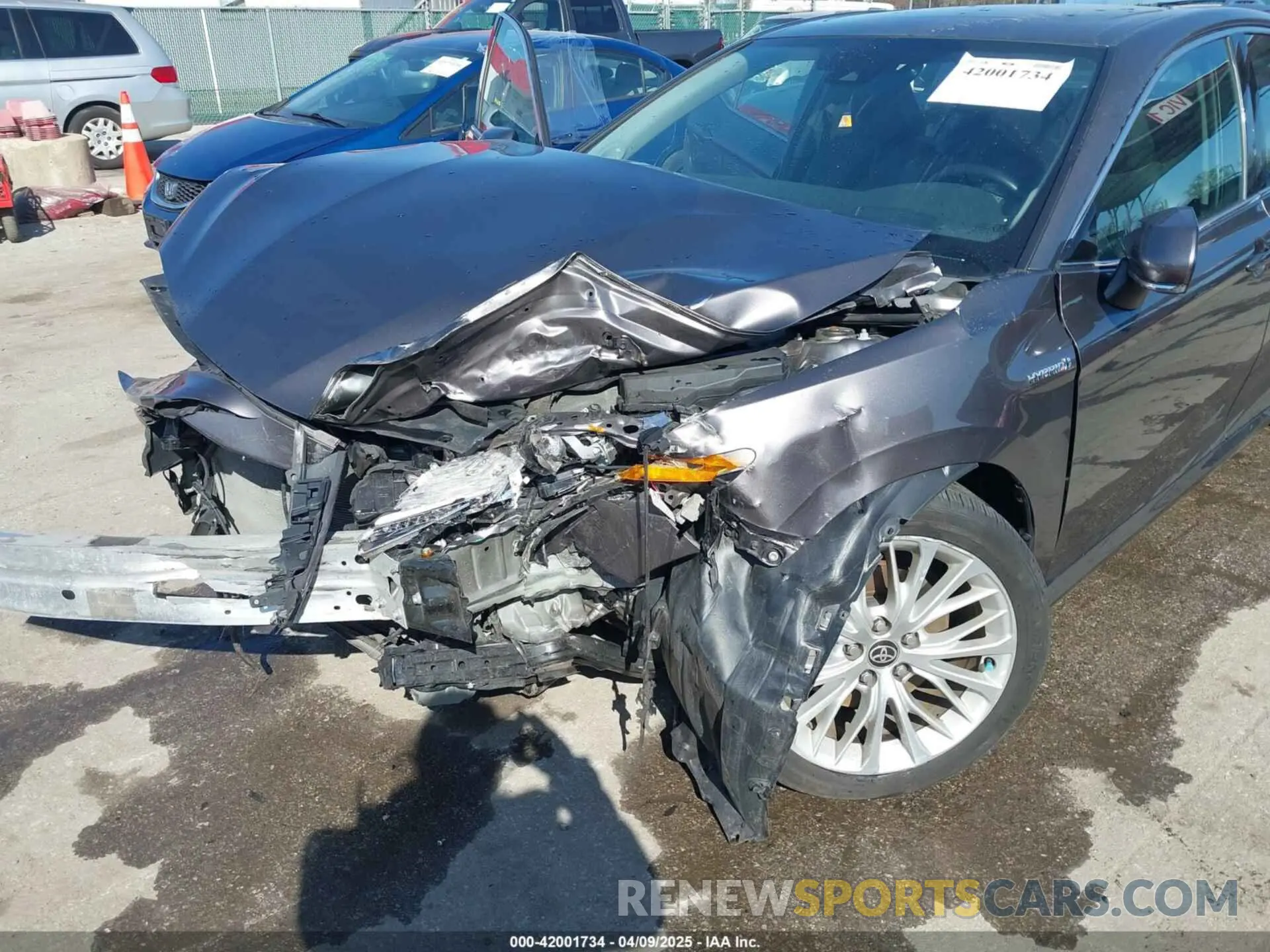 6 fotografías del automóvil dañado 4T1F31AK5LU014735 TOYOTA CAMRY 2020