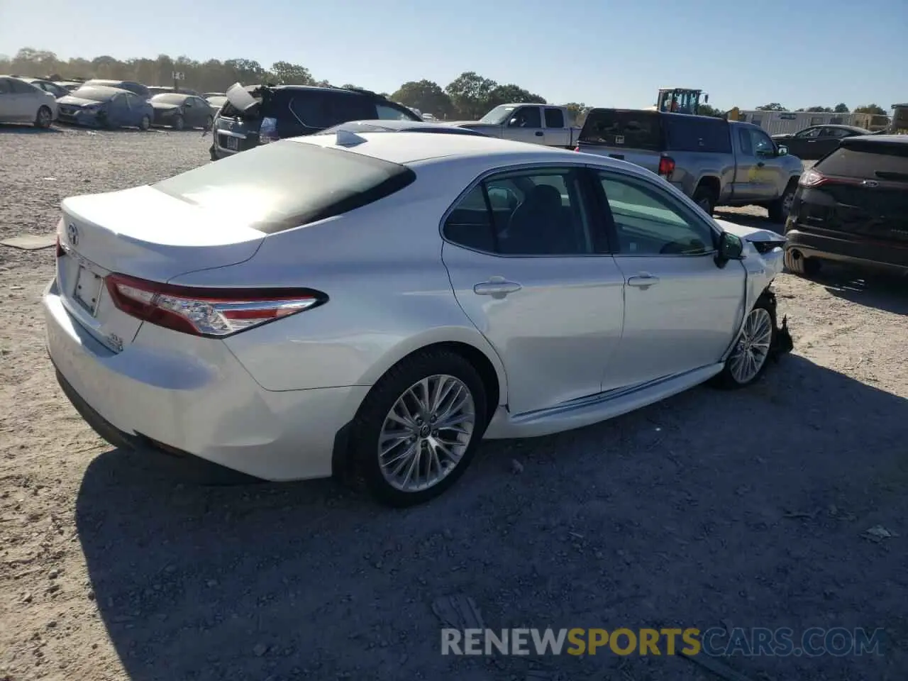 3 fotografías del automóvil dañado 4T1F31AK5LU533154 TOYOTA CAMRY 2020