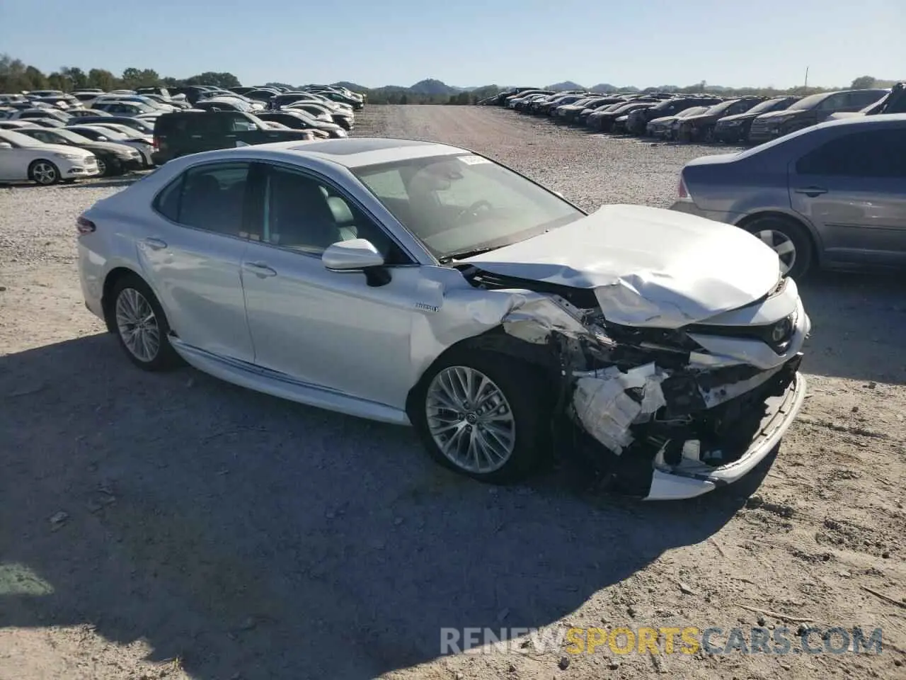 4 fotografías del automóvil dañado 4T1F31AK5LU533154 TOYOTA CAMRY 2020