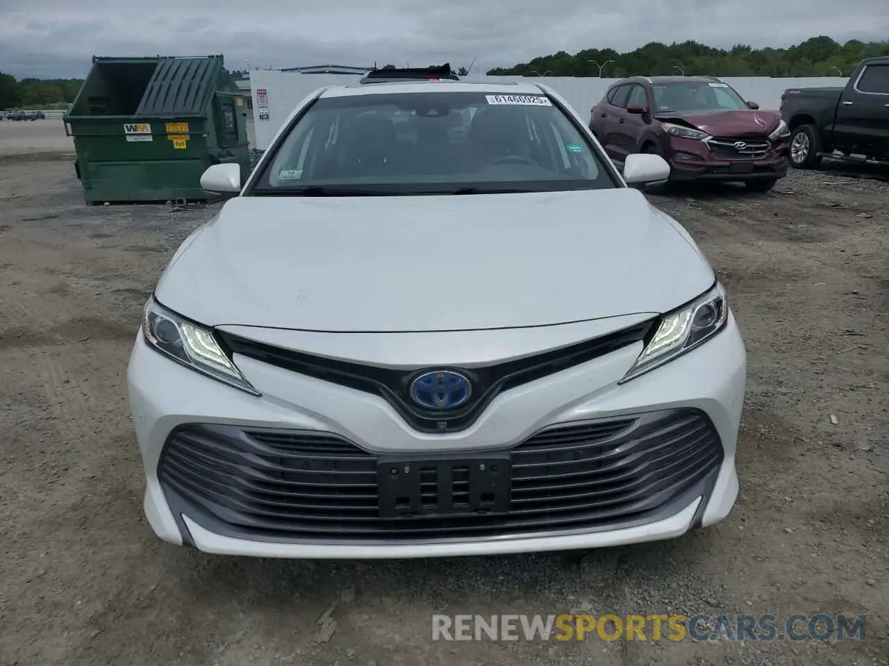5 fotografías del automóvil dañado 4T1F31AK6LU519151 TOYOTA CAMRY 2020