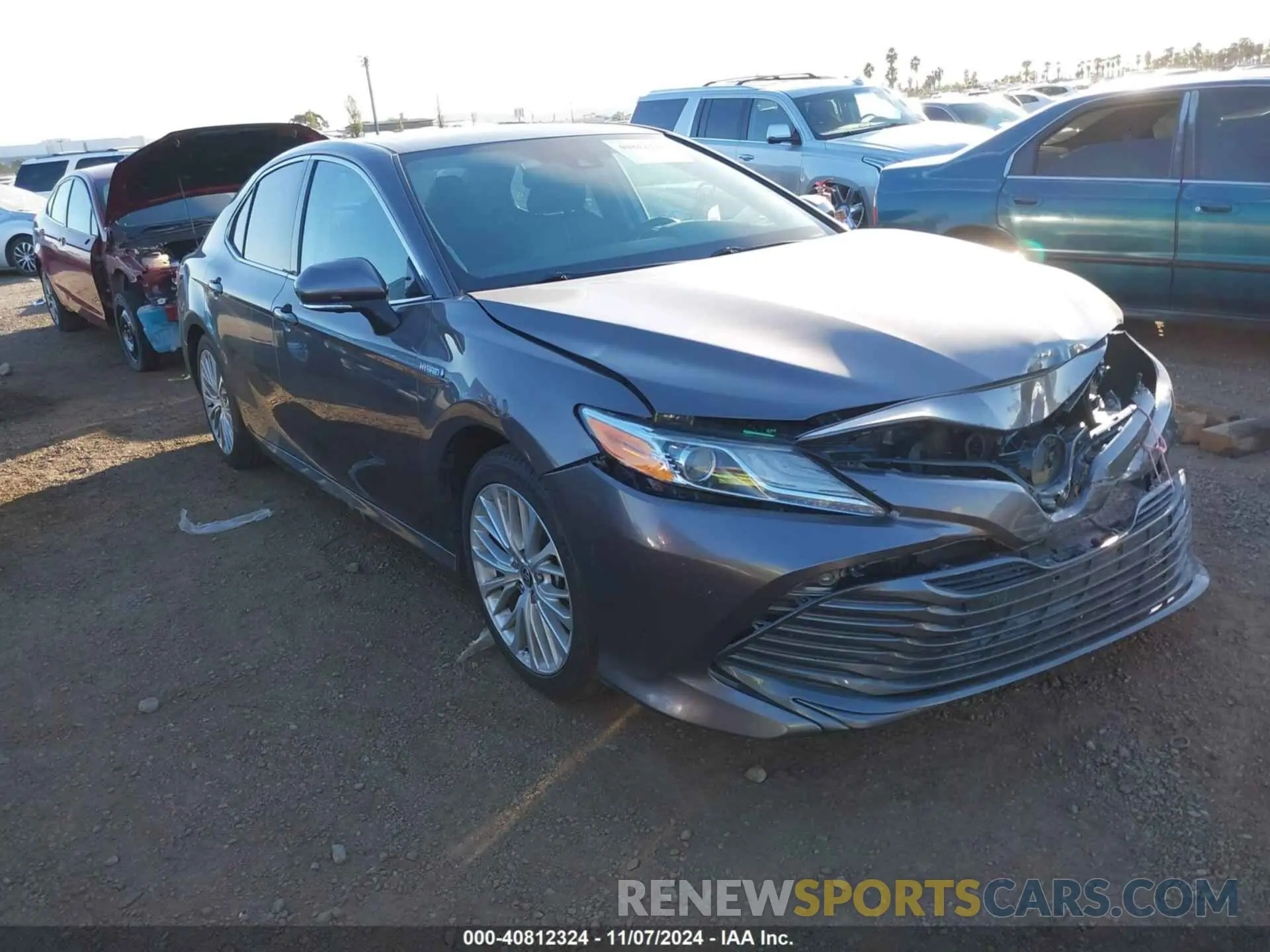 1 fotografías del automóvil dañado 4T1F31AK7LU535925 TOYOTA CAMRY 2020