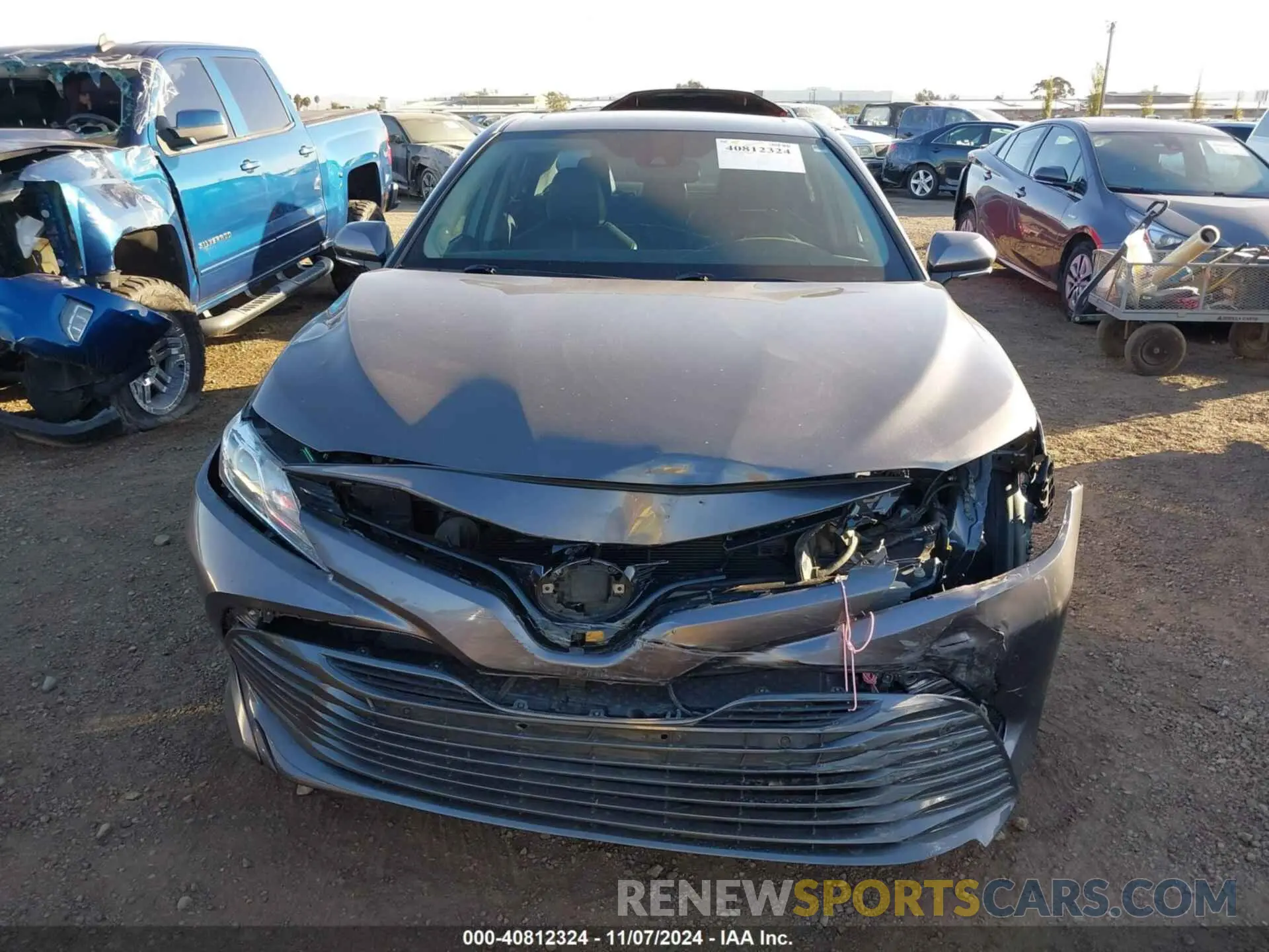 13 fotografías del automóvil dañado 4T1F31AK7LU535925 TOYOTA CAMRY 2020