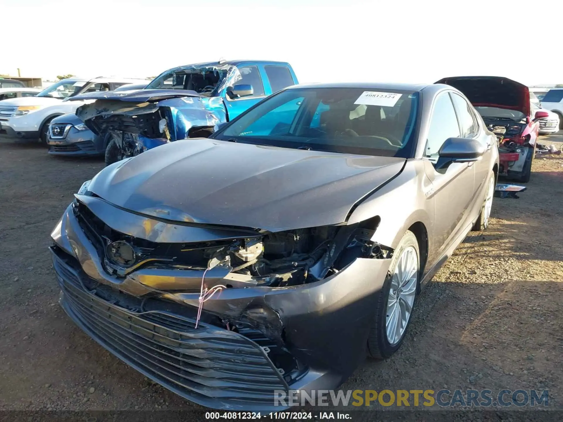 6 fotografías del automóvil dañado 4T1F31AK7LU535925 TOYOTA CAMRY 2020