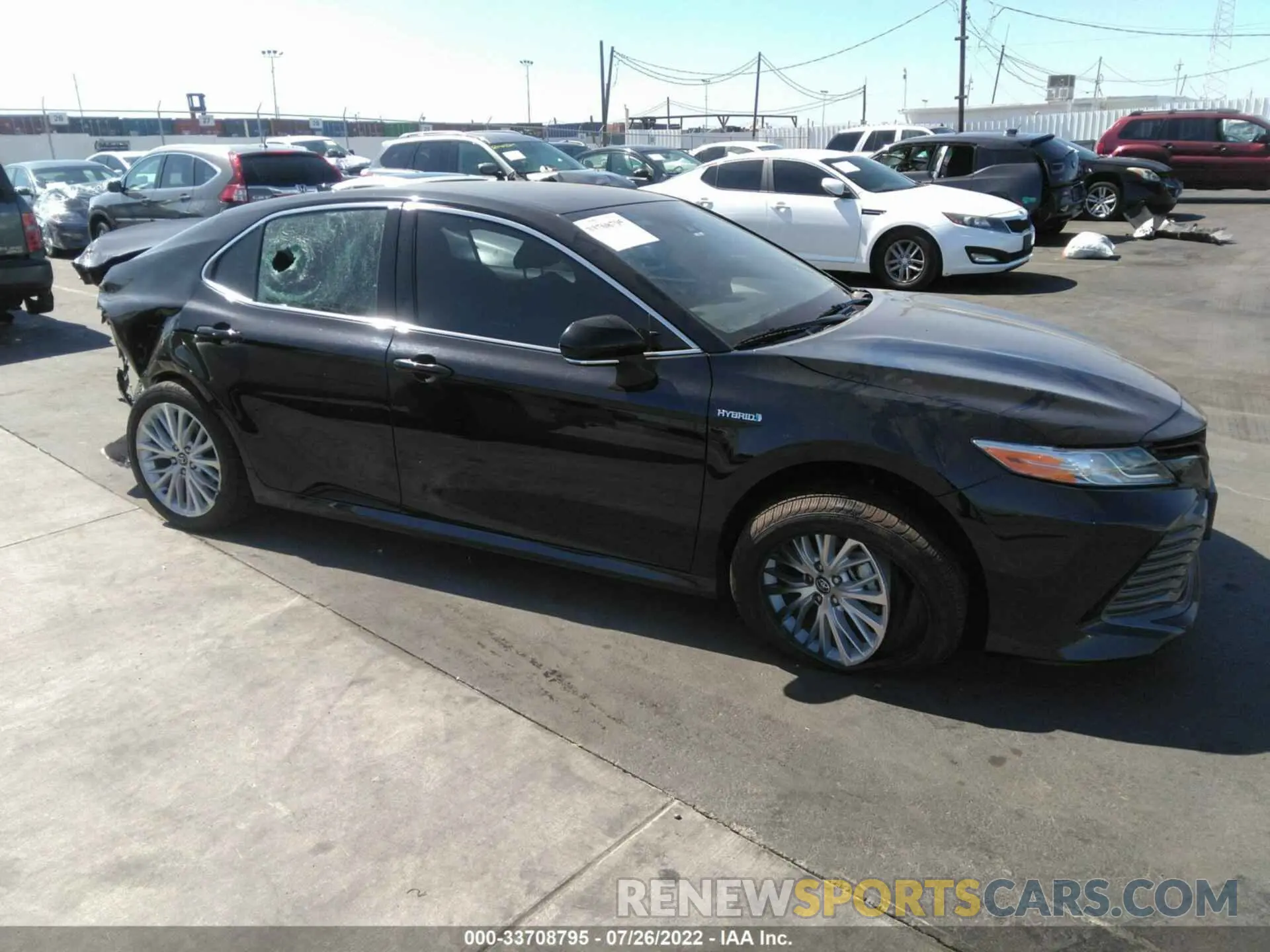 1 fotografías del automóvil dañado 4T1F31AK8LU520480 TOYOTA CAMRY 2020