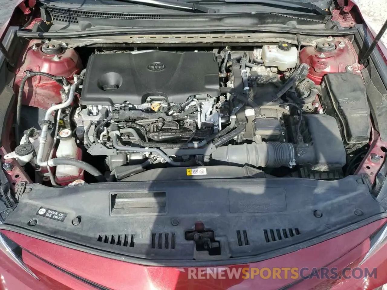 11 fotografías del automóvil dañado 4T1F31AK8LU528837 TOYOTA CAMRY 2020