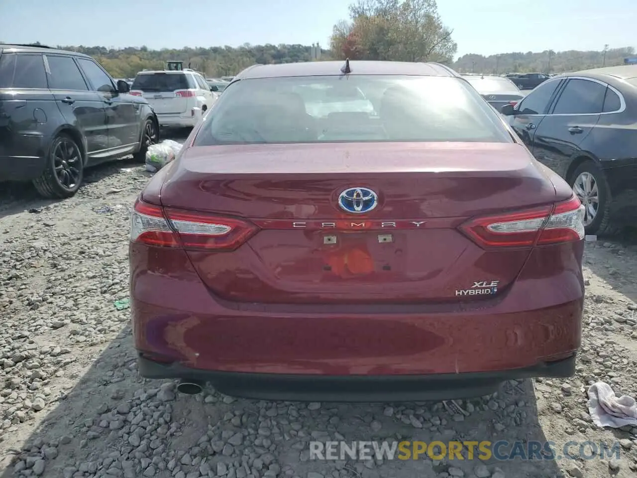 6 fotografías del automóvil dañado 4T1F31AK8LU528837 TOYOTA CAMRY 2020