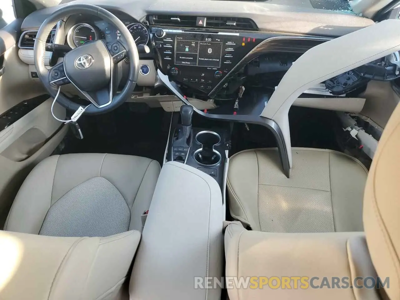8 fotografías del automóvil dañado 4T1F31AK8LU533293 TOYOTA CAMRY 2020