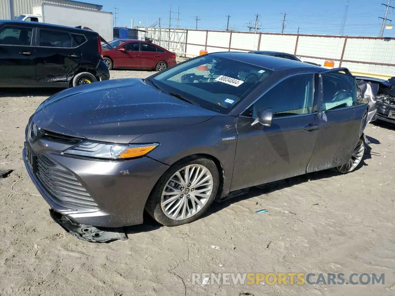 1 fotografías del automóvil dañado 4T1F31AK8LU545783 TOYOTA CAMRY 2020