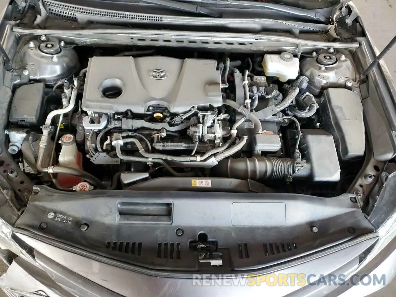 11 fotografías del automóvil dañado 4T1F31AK9LU538843 TOYOTA CAMRY 2020