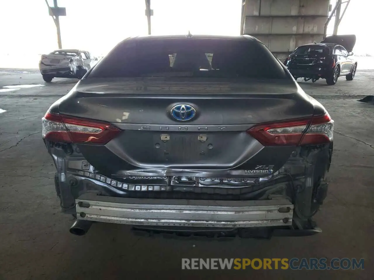 6 fotografías del automóvil dañado 4T1F31AK9LU538843 TOYOTA CAMRY 2020
