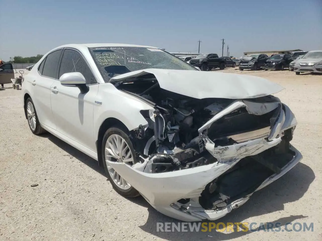 1 fotografías del automóvil dañado 4T1F31AK9LU545291 TOYOTA CAMRY 2020