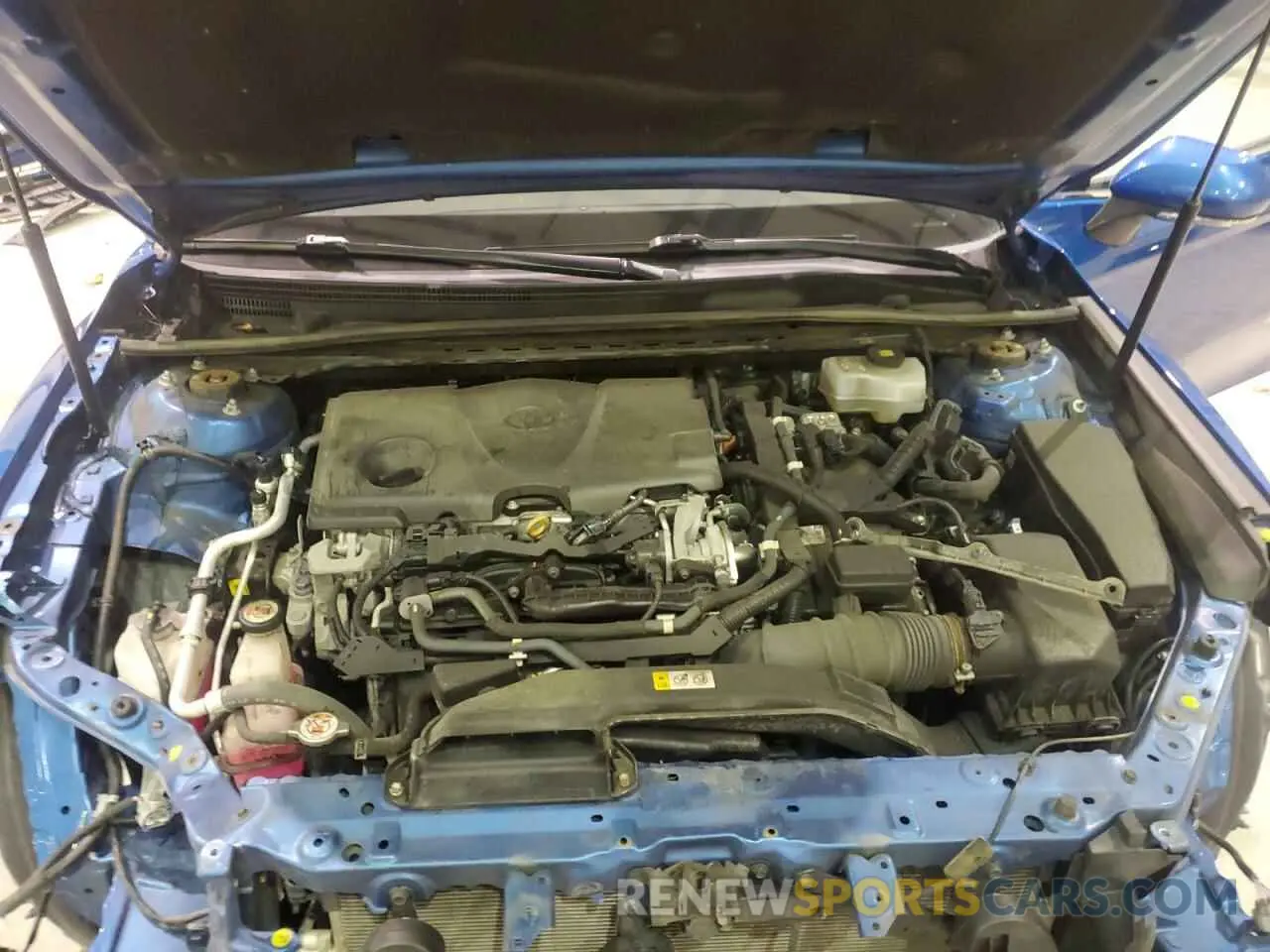 11 fotografías del automóvil dañado 4T1F31AKXLU009742 TOYOTA CAMRY 2020