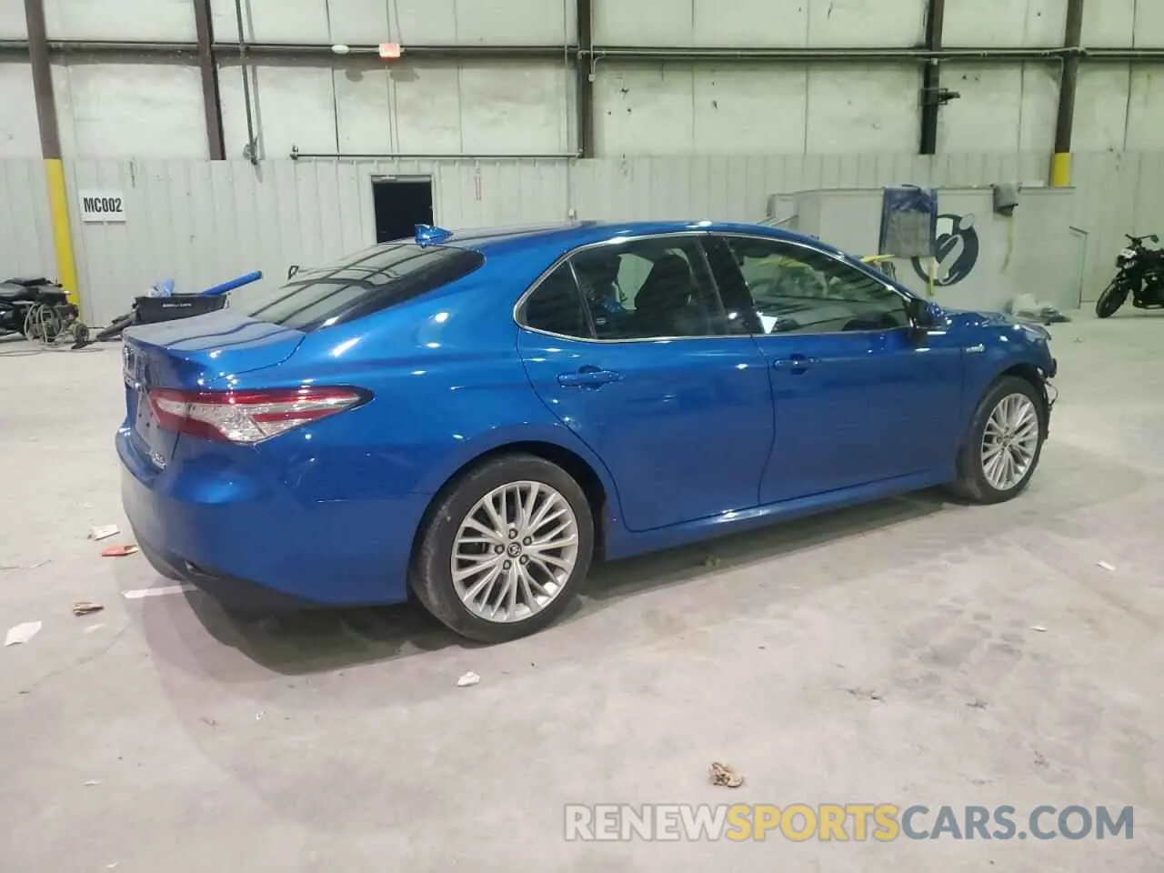 3 fotografías del automóvil dañado 4T1F31AKXLU009742 TOYOTA CAMRY 2020