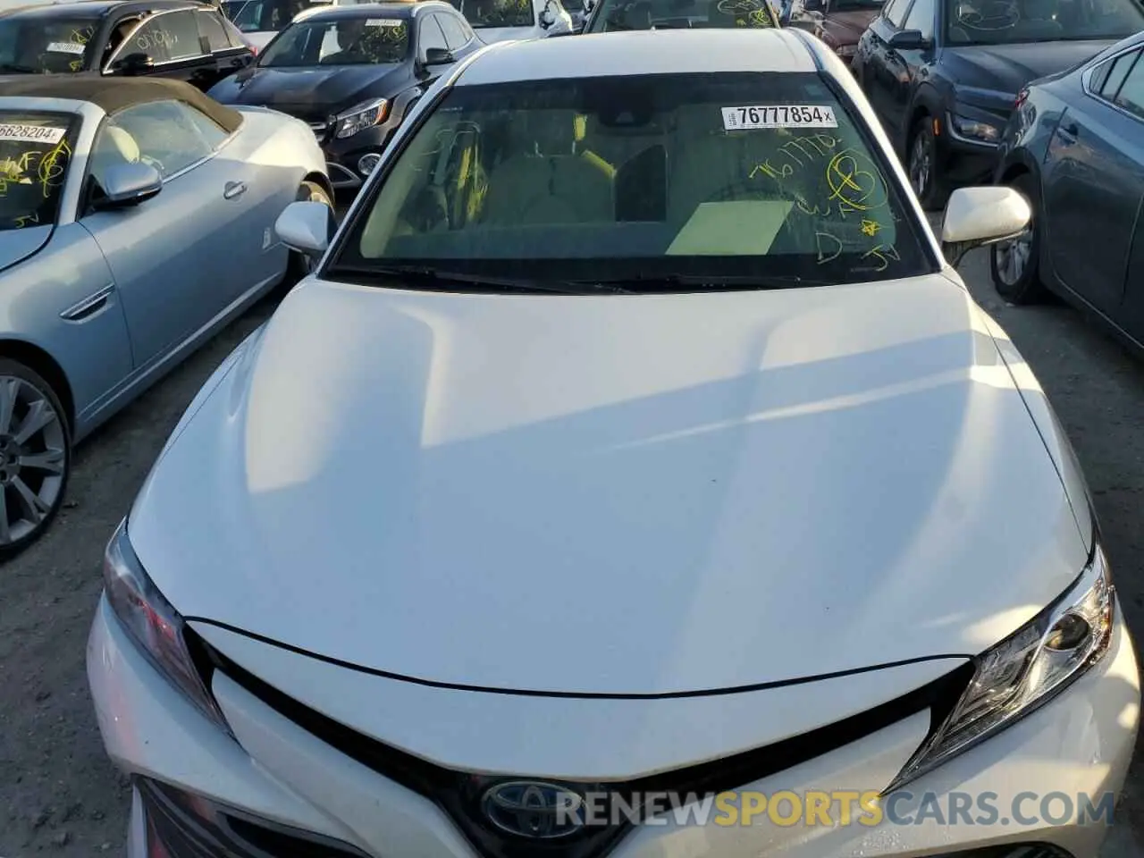 5 fotografías del automóvil dañado 4T1F31AKXLU537748 TOYOTA CAMRY 2020