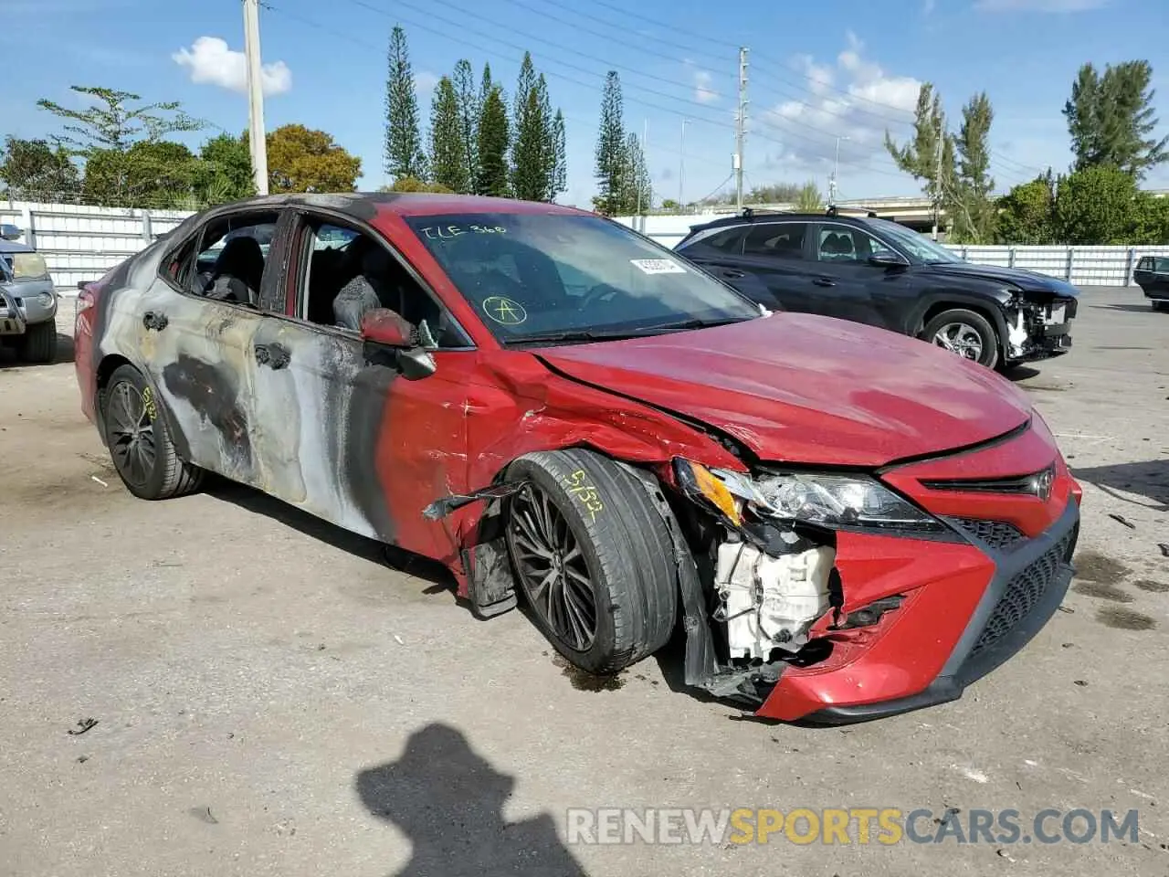 4 fotografías del automóvil dañado 4T1G11AK0LU312362 TOYOTA CAMRY 2020