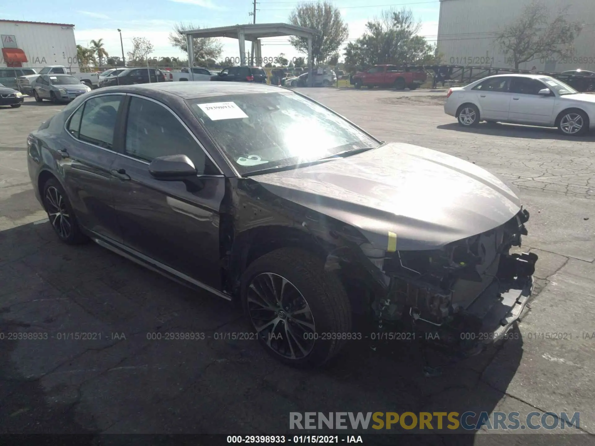 1 fotografías del automóvil dañado 4T1G11AK0LU333504 TOYOTA CAMRY 2020
