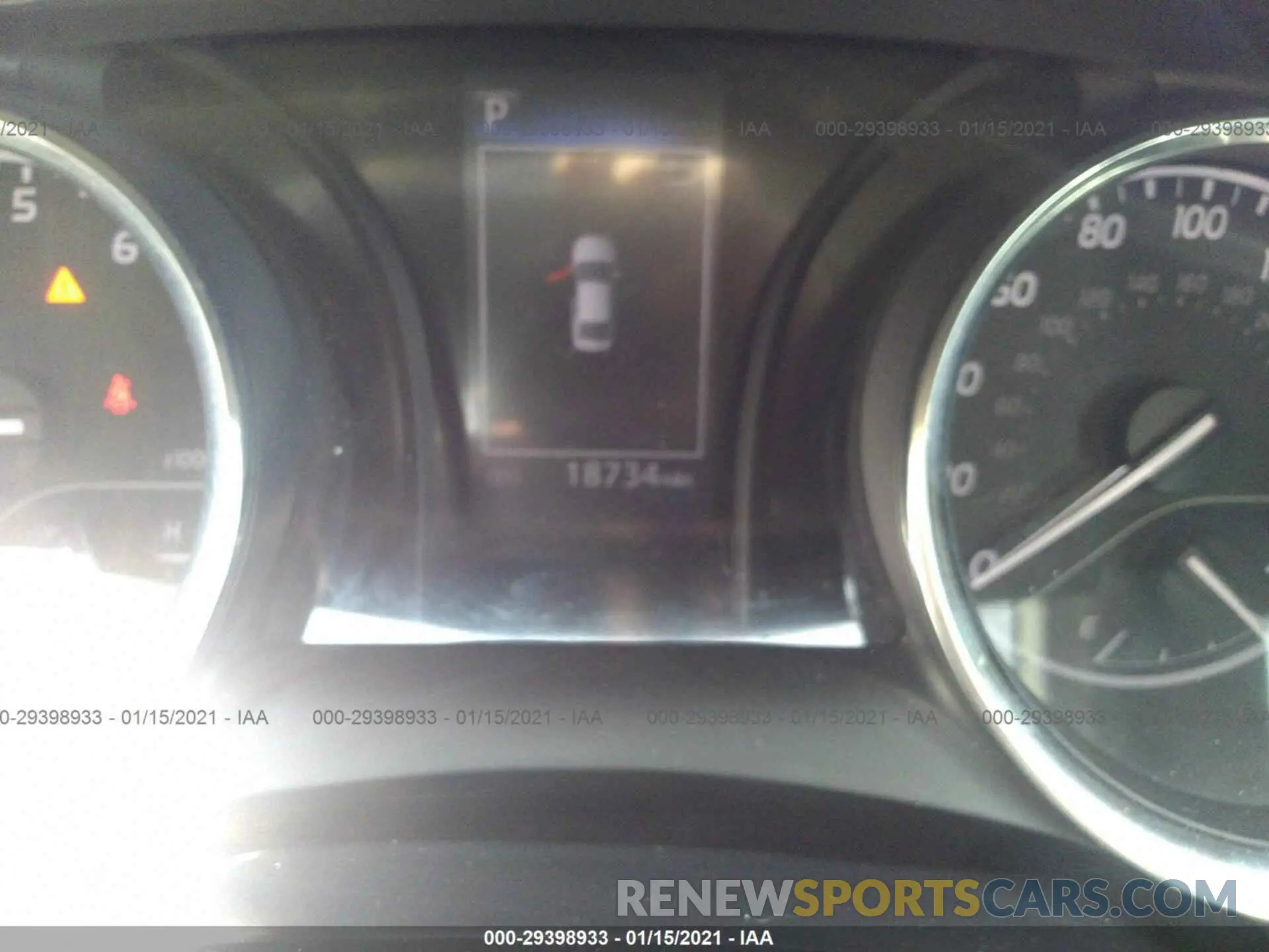 7 fotografías del automóvil dañado 4T1G11AK0LU333504 TOYOTA CAMRY 2020