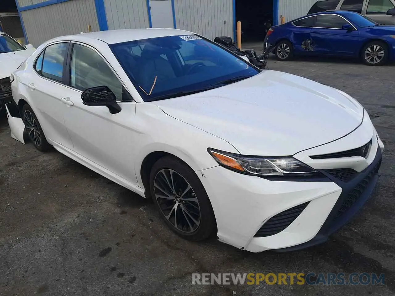 1 fotografías del automóvil dañado 4T1G11AK0LU343806 TOYOTA CAMRY 2020