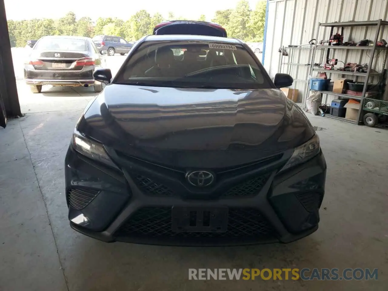 5 fotografías del automóvil dañado 4T1G11AK0LU346821 TOYOTA CAMRY 2020