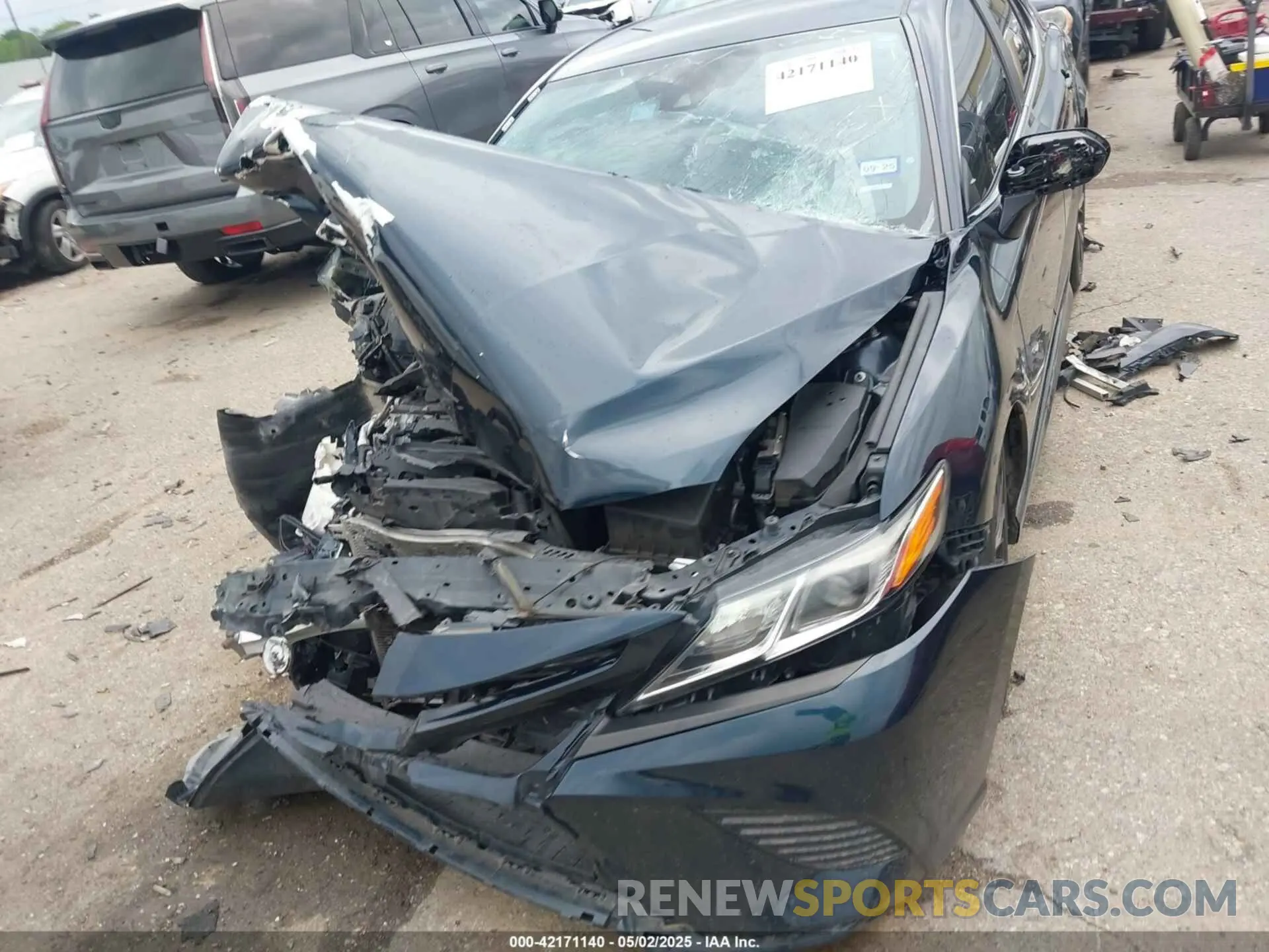 6 fotografías del automóvil dañado 4T1G11AK0LU870387 TOYOTA CAMRY 2020