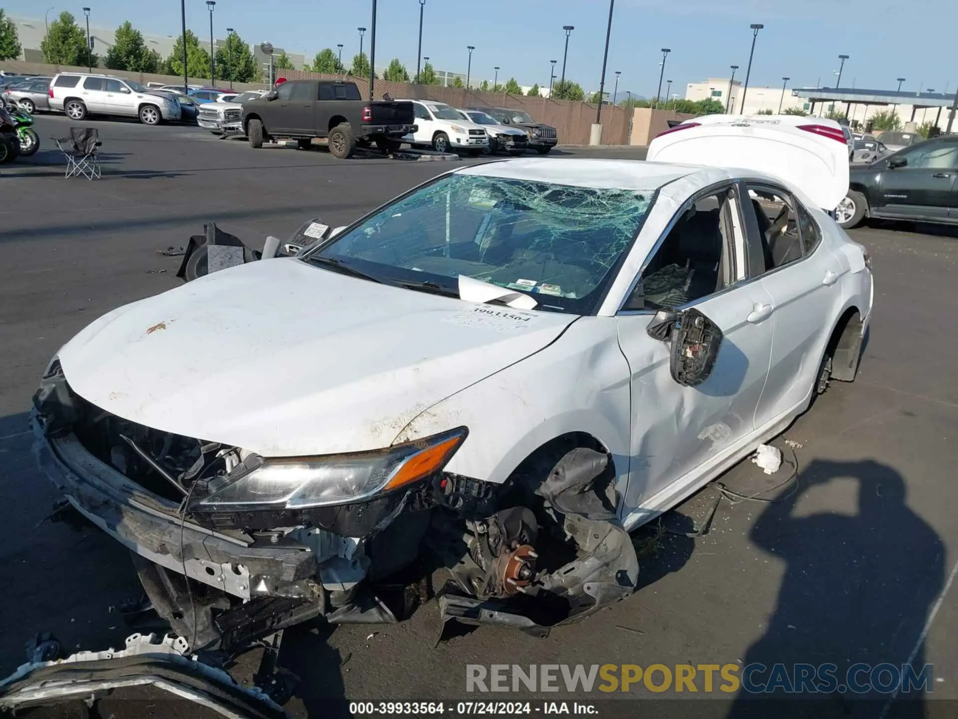 6 fotografías del automóvil dañado 4T1G11AK0LU887996 TOYOTA CAMRY 2020