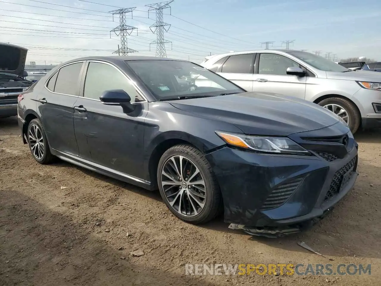 4 fotografías del automóvil dañado 4T1G11AK0LU900472 TOYOTA CAMRY 2020