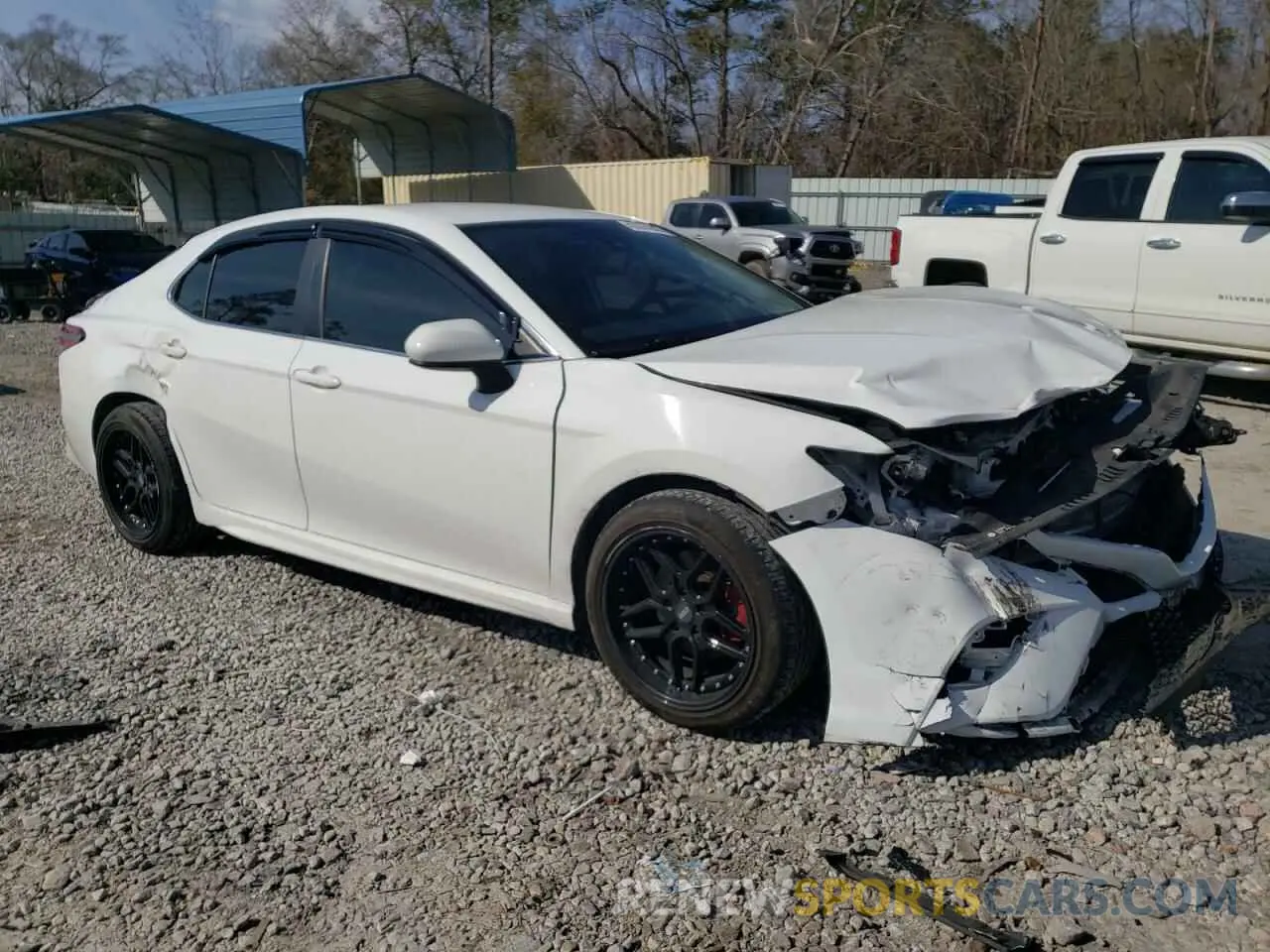 4 fotografías del automóvil dañado 4T1G11AK0LU912282 TOYOTA CAMRY 2020