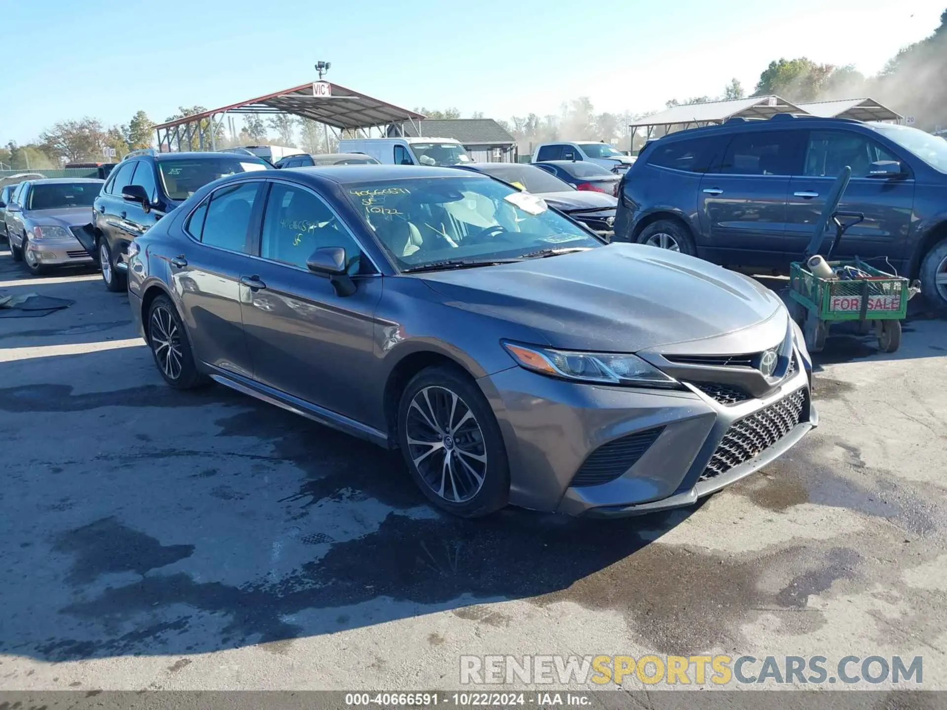 1 fotografías del automóvil dañado 4T1G11AK0LU928644 TOYOTA CAMRY 2020