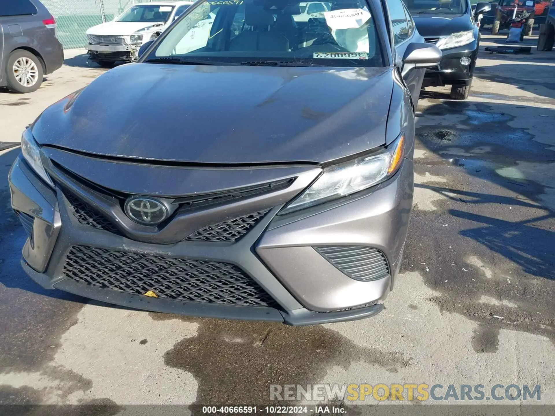 18 fotografías del automóvil dañado 4T1G11AK0LU928644 TOYOTA CAMRY 2020