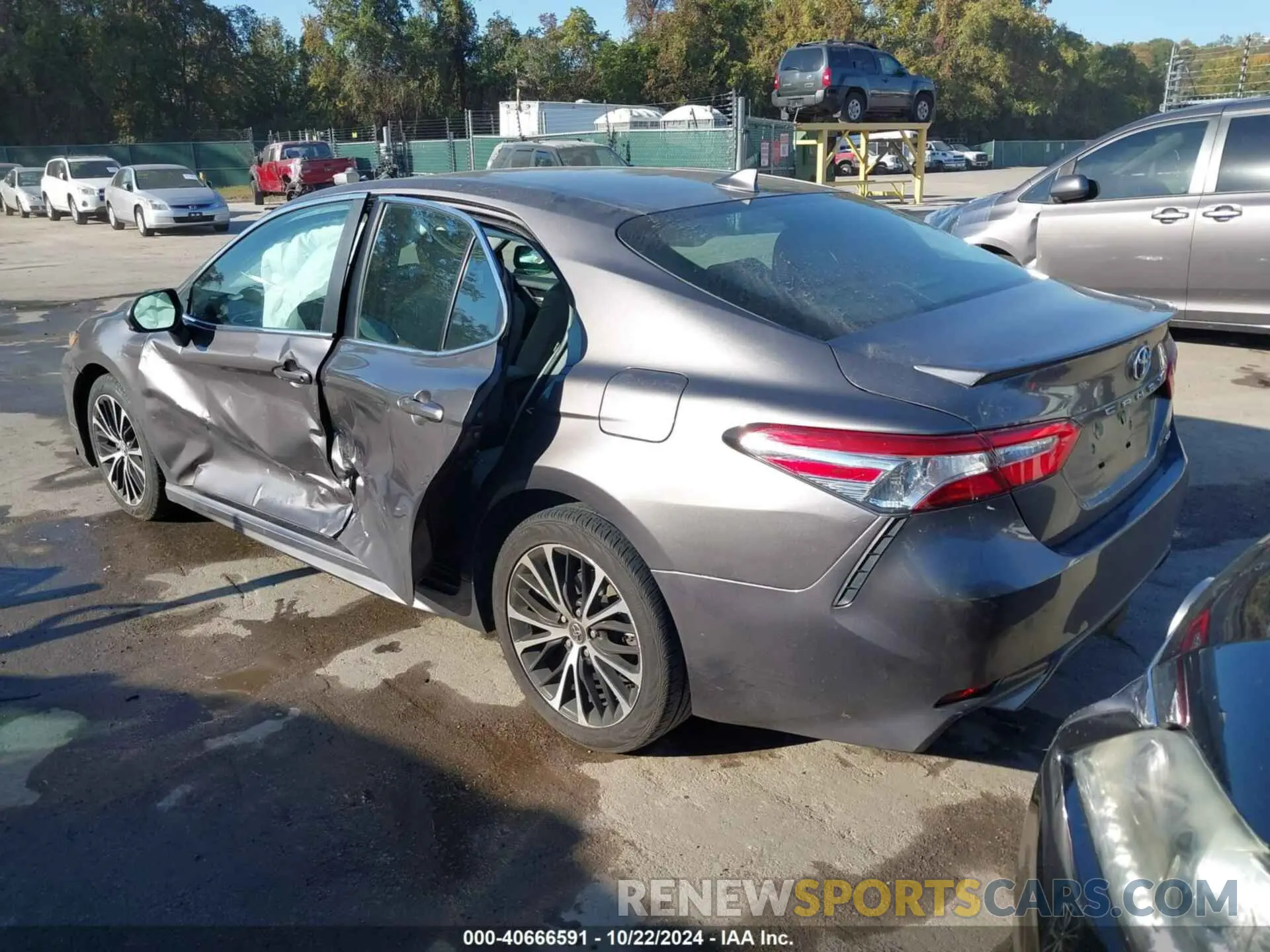 3 fotografías del automóvil dañado 4T1G11AK0LU928644 TOYOTA CAMRY 2020