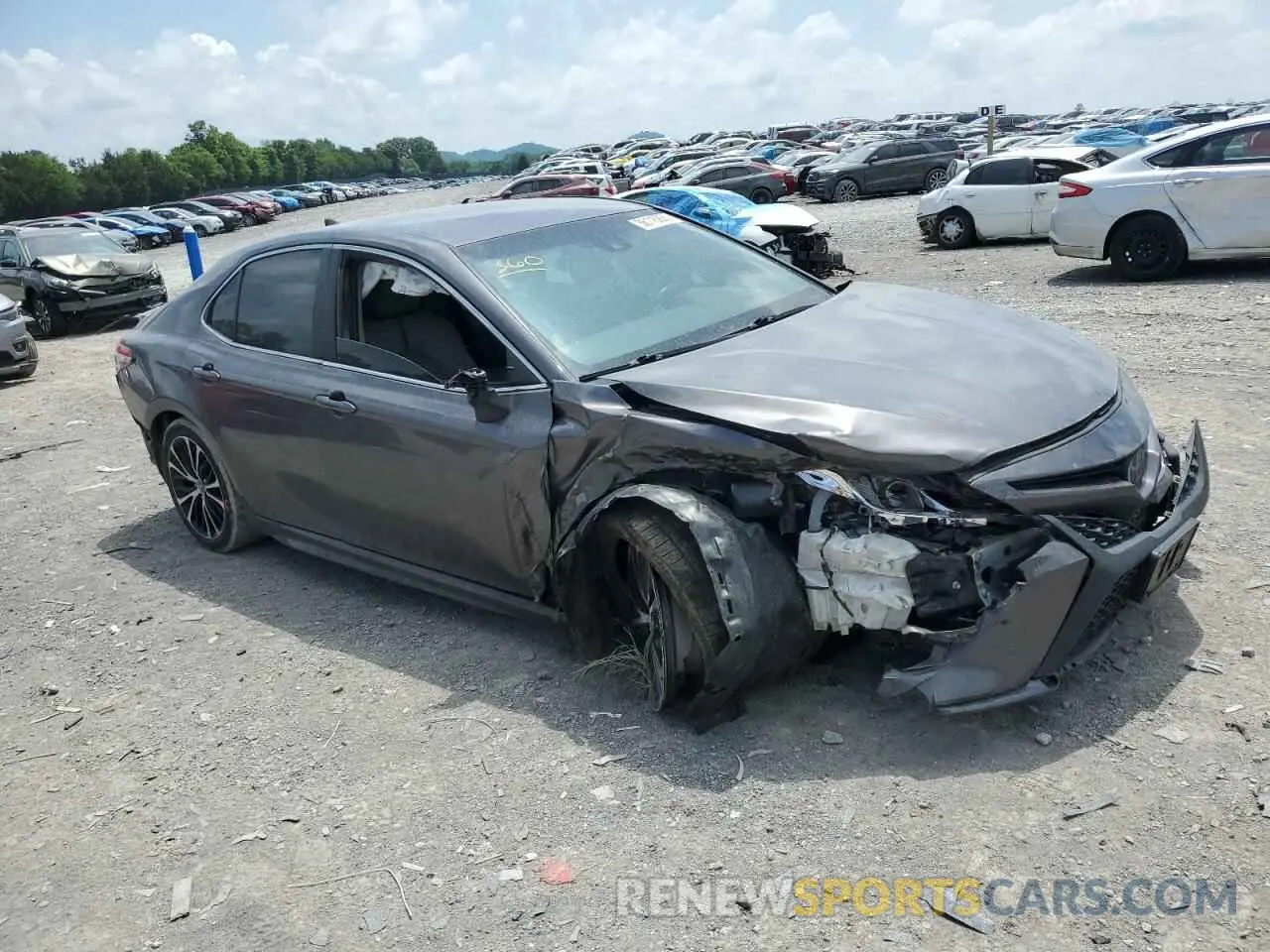 4 fotografías del automóvil dañado 4T1G11AK0LU944570 TOYOTA CAMRY 2020