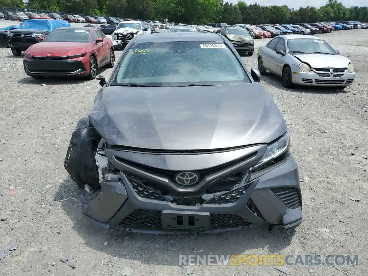 5 fotografías del automóvil dañado 4T1G11AK0LU944570 TOYOTA CAMRY 2020