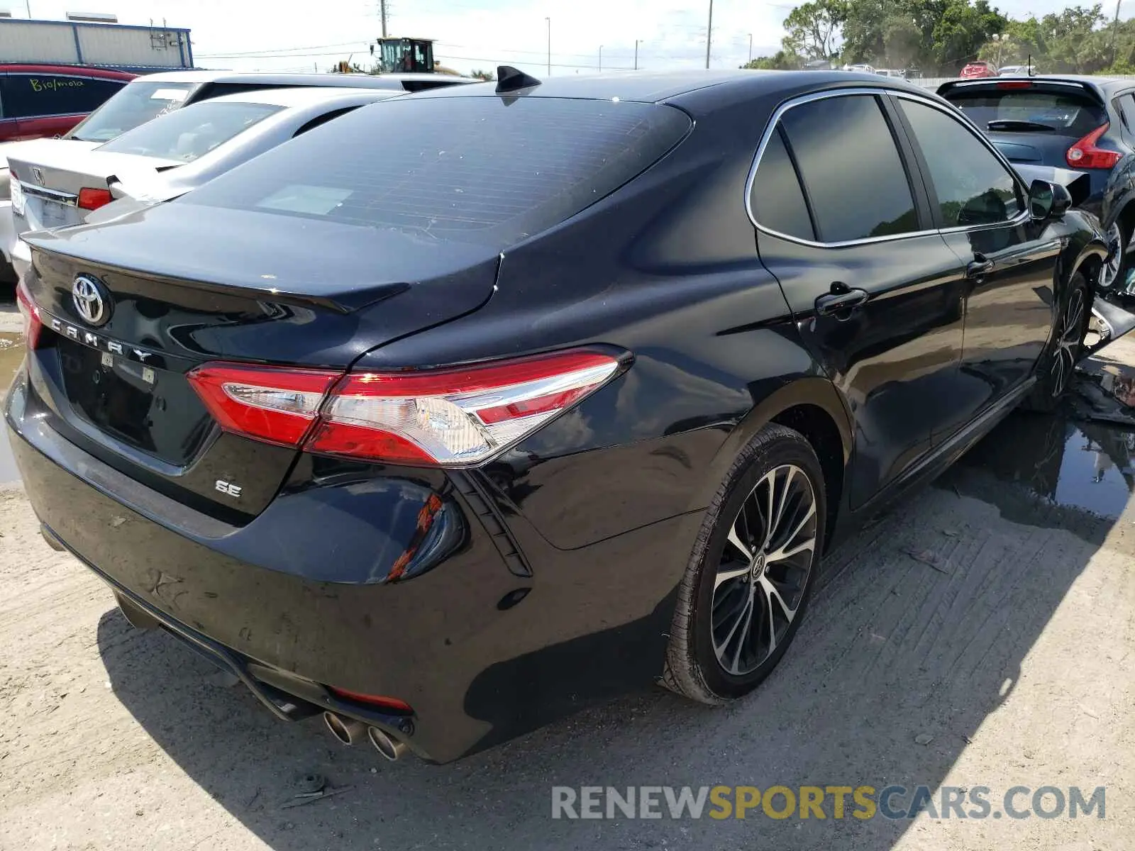 4 fotografías del automóvil dañado 4T1G11AK0LU959263 TOYOTA CAMRY 2020