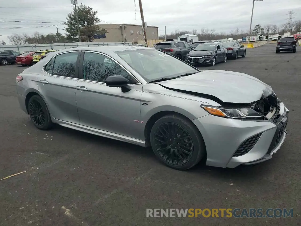 4 fotografías del automóvil dañado 4T1G11AK0LU997298 TOYOTA CAMRY 2020