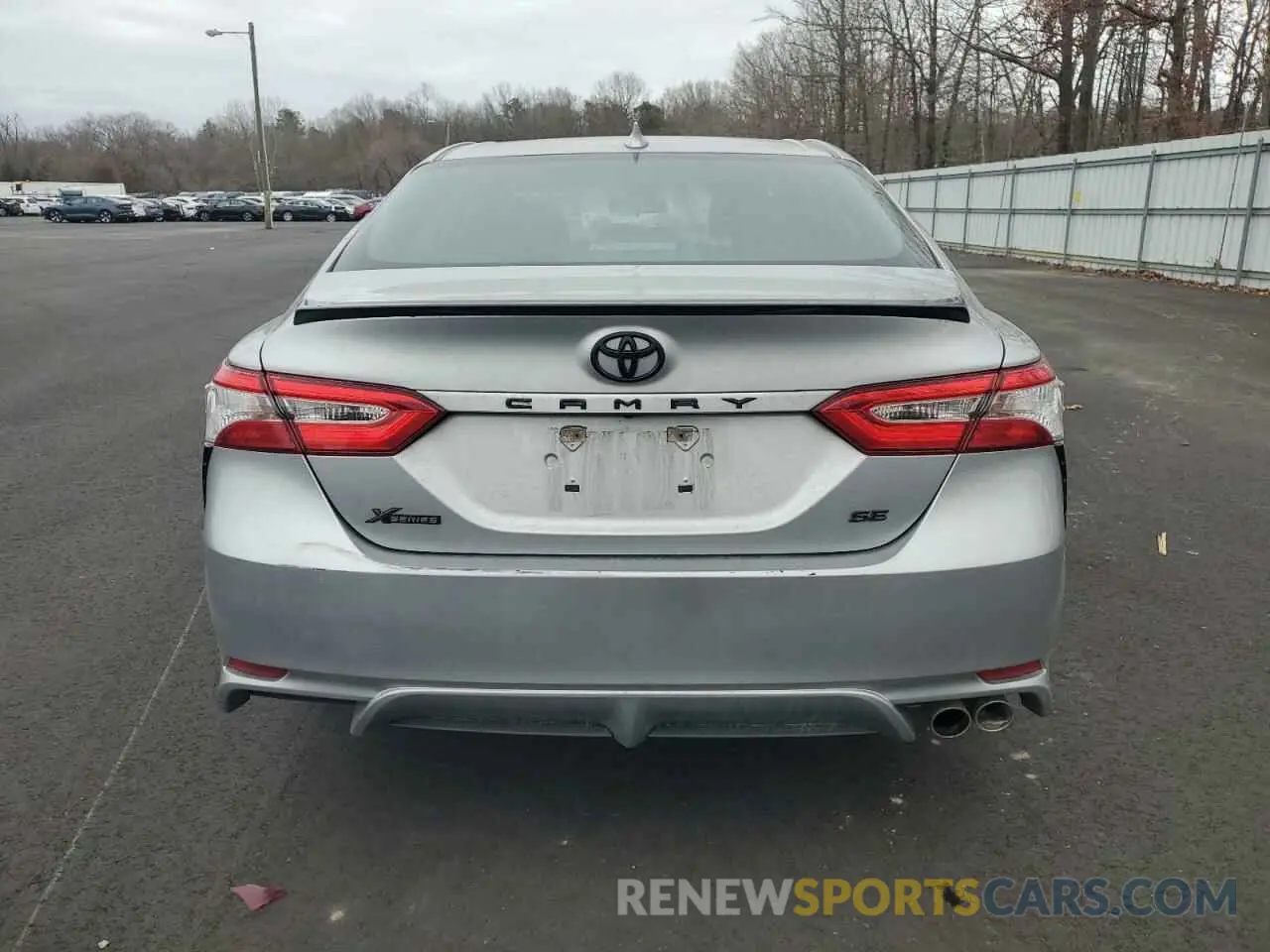 6 fotografías del automóvil dañado 4T1G11AK0LU997298 TOYOTA CAMRY 2020