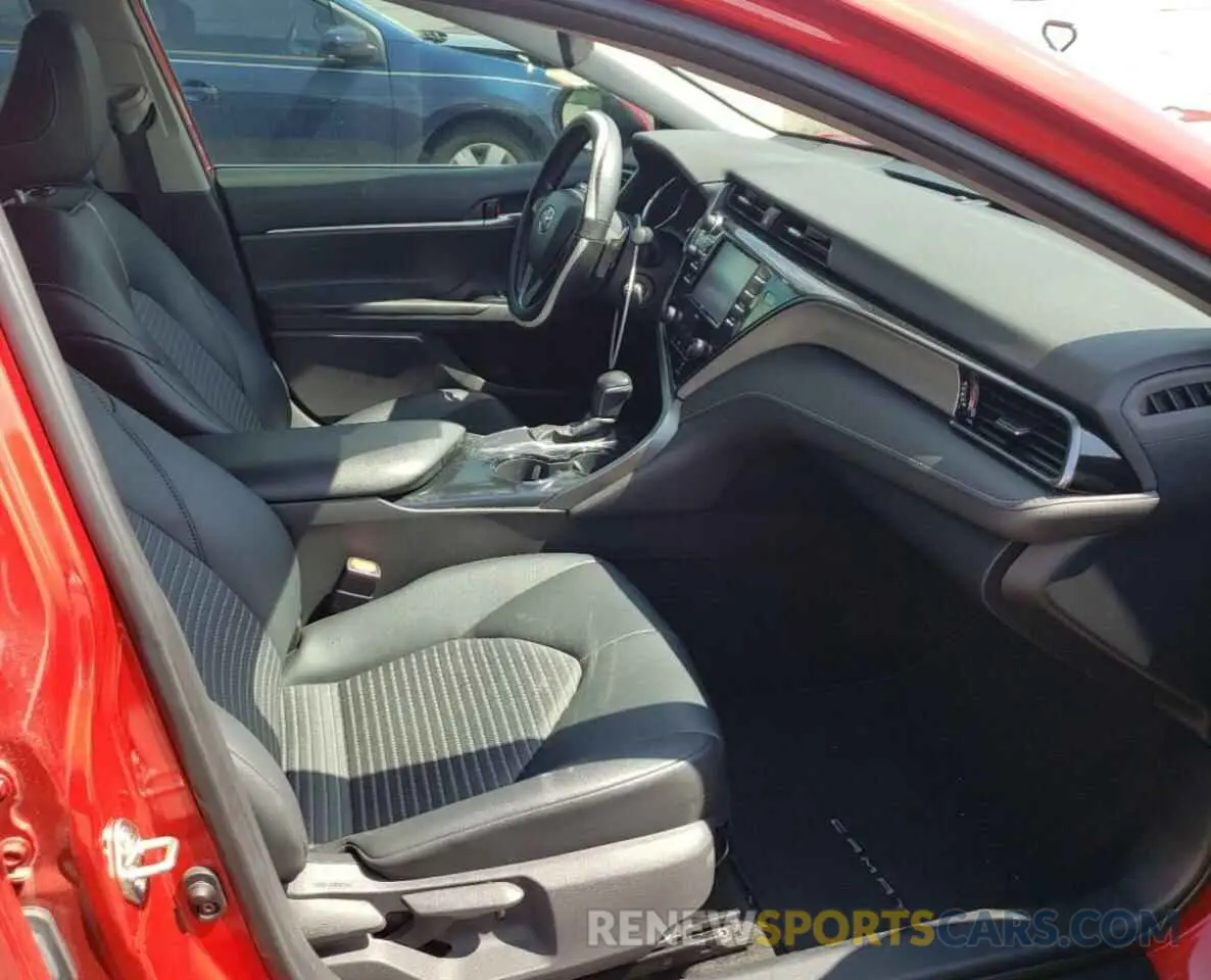 5 fotografías del automóvil dañado 4T1G11AK1LU331521 TOYOTA CAMRY 2020