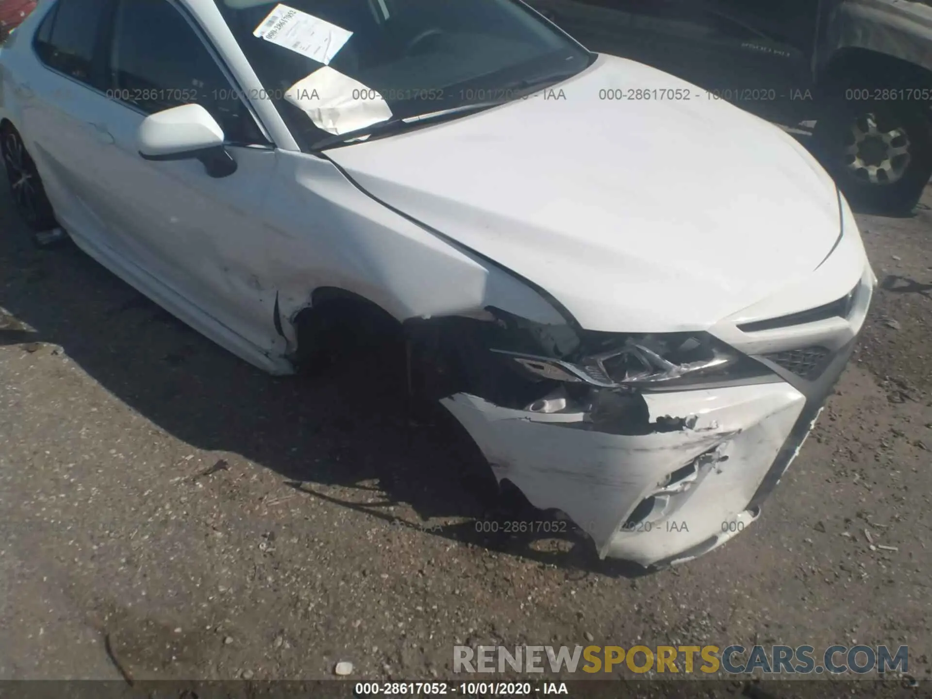 6 fotografías del automóvil dañado 4T1G11AK1LU349193 TOYOTA CAMRY 2020