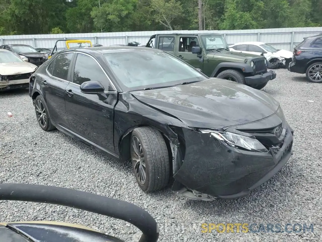 4 fotografías del automóvil dañado 4T1G11AK1LU360274 TOYOTA CAMRY 2020