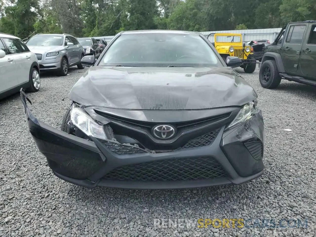 5 fotografías del automóvil dañado 4T1G11AK1LU360274 TOYOTA CAMRY 2020