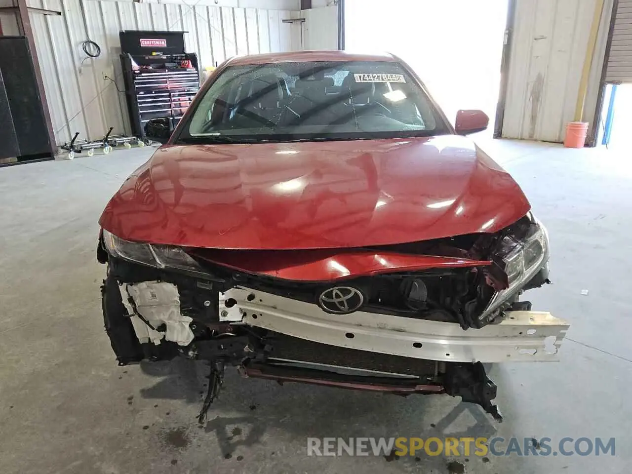 5 fotografías del automóvil dañado 4T1G11AK1LU394652 TOYOTA CAMRY 2020
