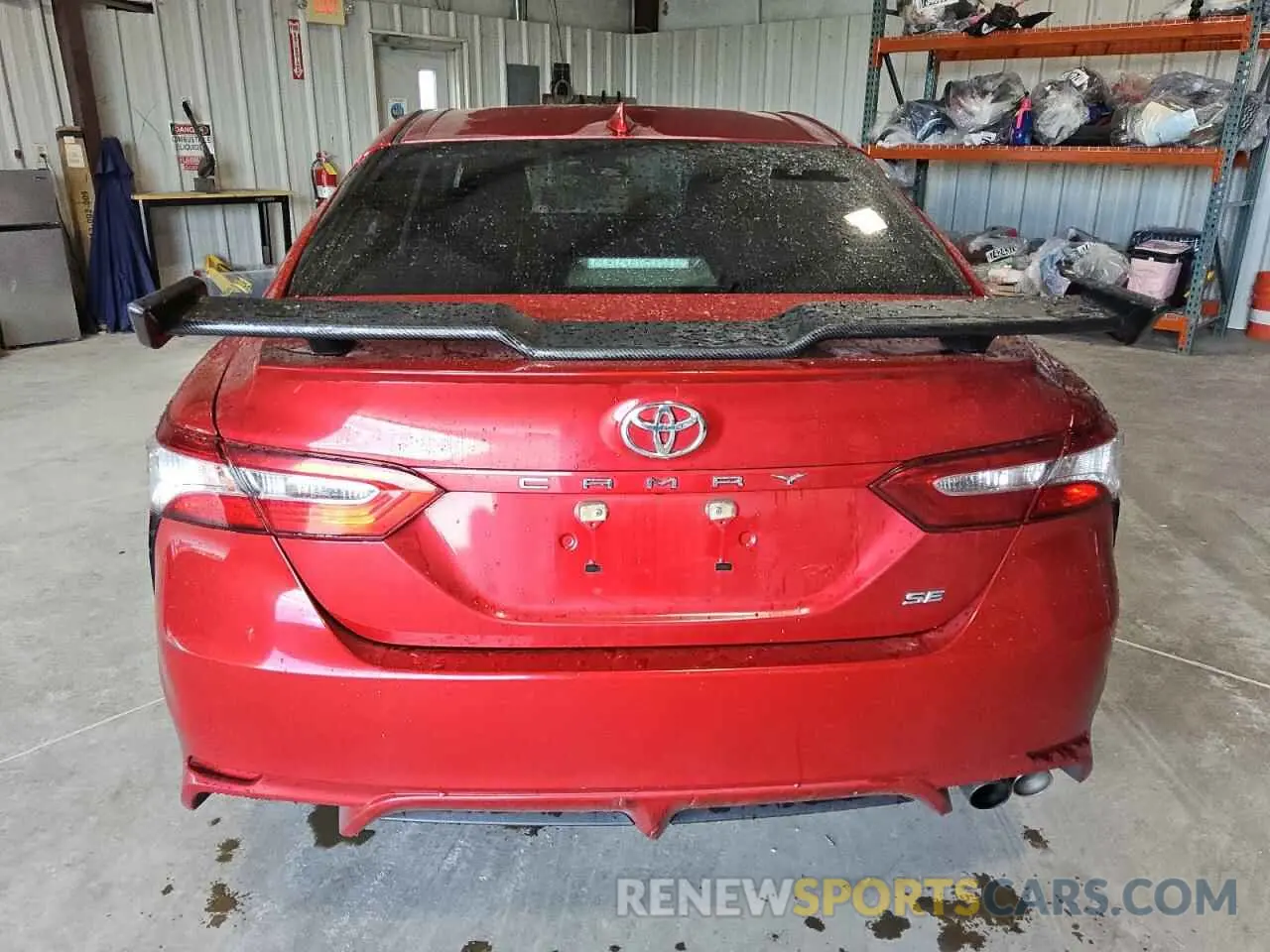 6 fotografías del automóvil dañado 4T1G11AK1LU394652 TOYOTA CAMRY 2020