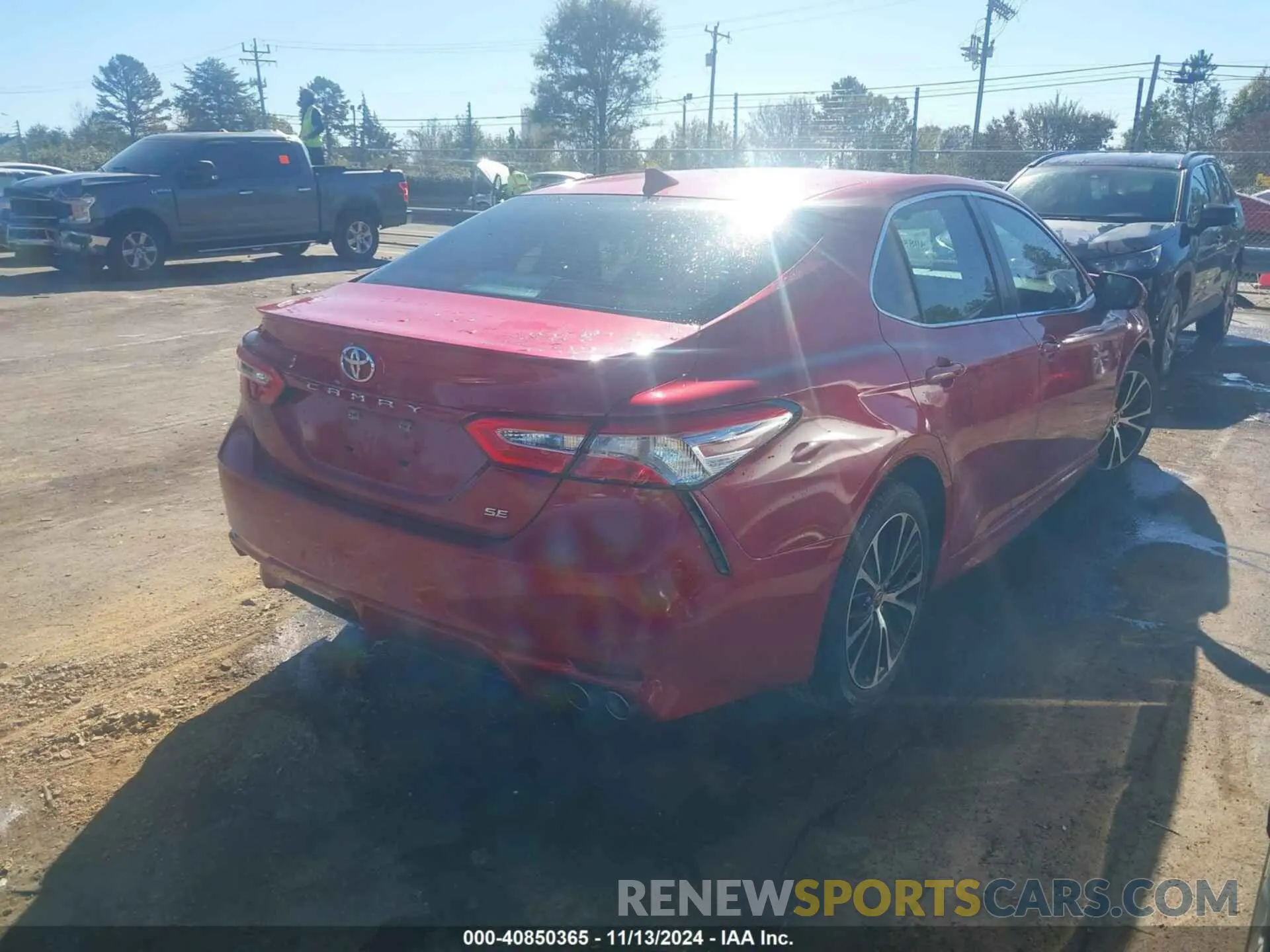 4 fotografías del automóvil dañado 4T1G11AK1LU397793 TOYOTA CAMRY 2020