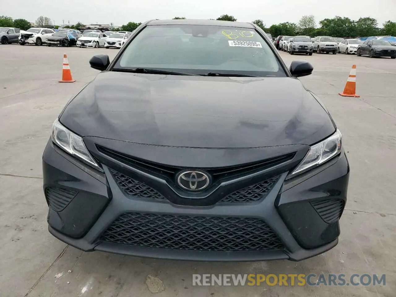 5 fotografías del automóvil dañado 4T1G11AK1LU508648 TOYOTA CAMRY 2020