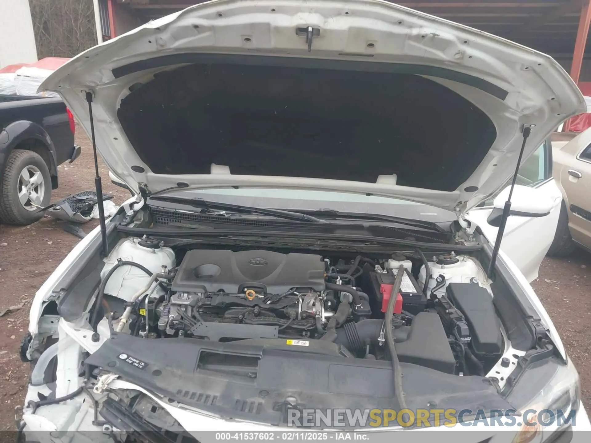 10 fotografías del automóvil dañado 4T1G11AK1LU883407 TOYOTA CAMRY 2020