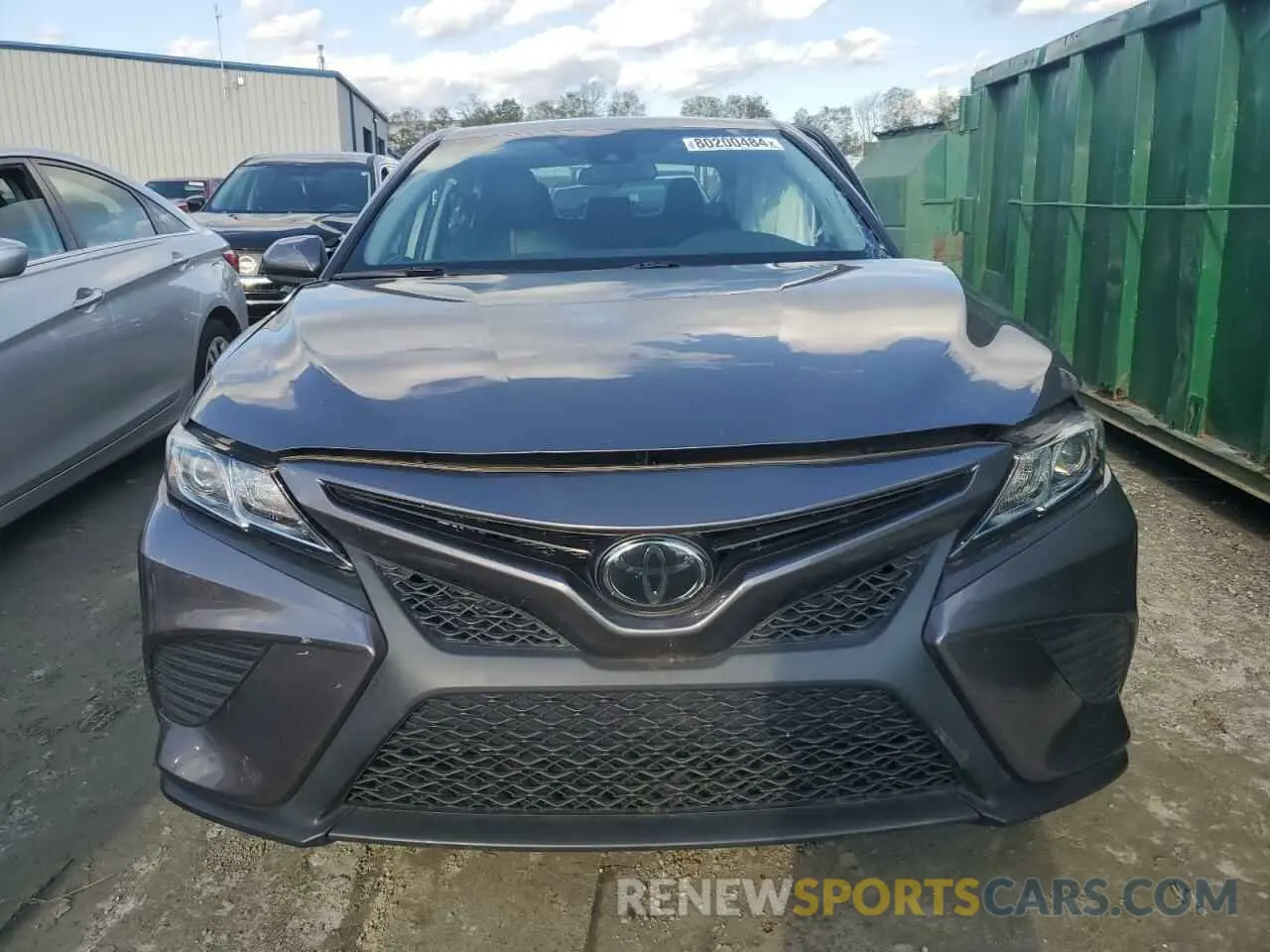 5 fotografías del automóvil dañado 4T1G11AK1LU917054 TOYOTA CAMRY 2020