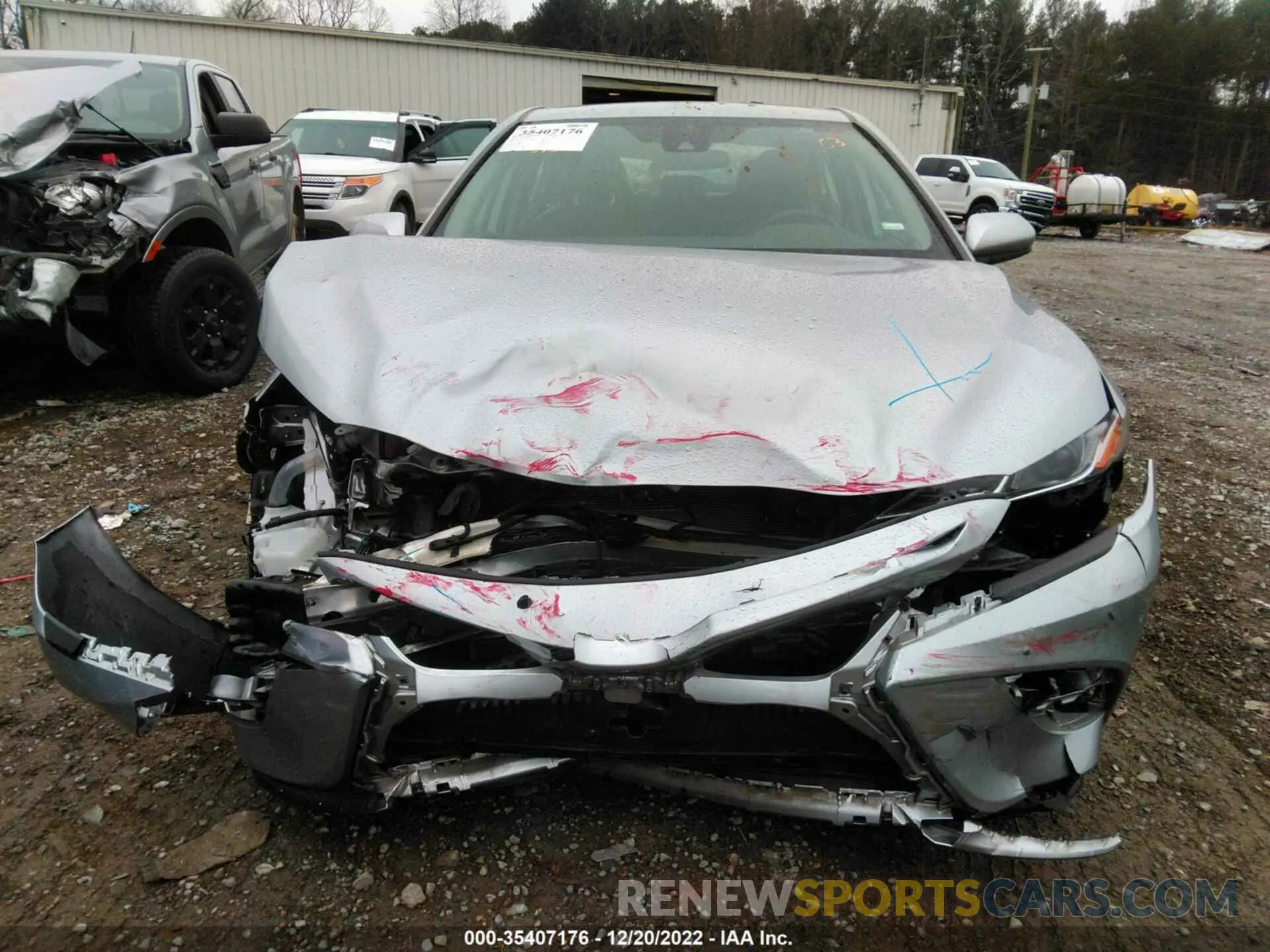 6 fotografías del automóvil dañado 4T1G11AK1LU927826 TOYOTA CAMRY 2020